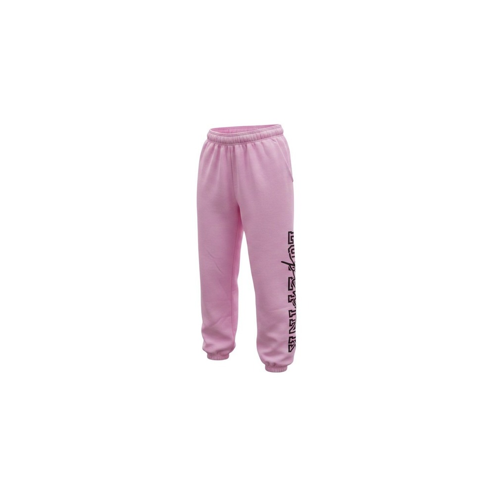 PINK Victoria's Secret Campus Pant Womens XS Pink Fleece Joggers Graphic